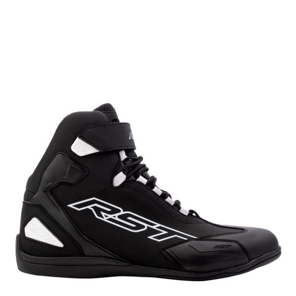 RST Sabre boots black and white